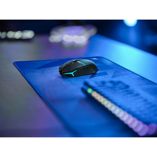 Souris de jeu optique sans fil de 26 000 ppp Nightsabre de Corsair - Noir