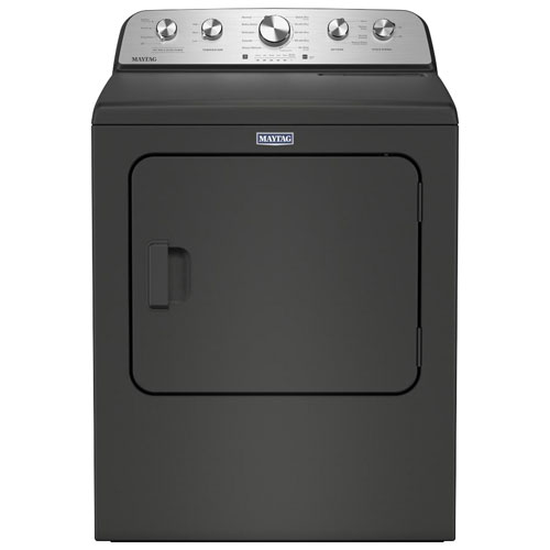 Sécheuse électrique à vapeur de 7,0 pi³ Pet Pro de Maytag - Noir volcan