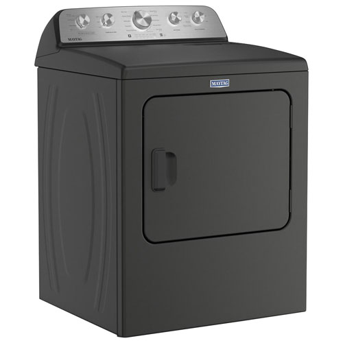 Sécheuse électrique à vapeur de 7,0 pi³ Pet Pro de Maytag - Noir volcan