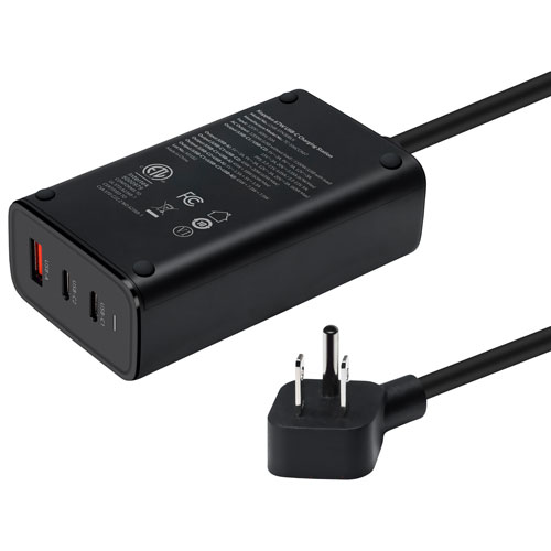 Kopplen 4-in-1 67W USB-C/USB-A Compact Charging Station (CHR-STN30BLK)