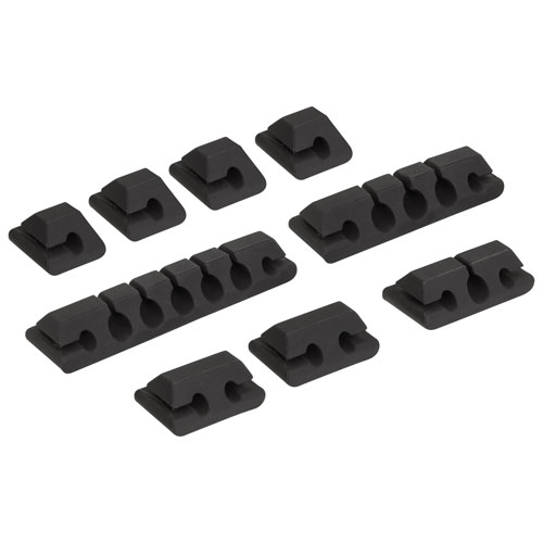 Helix Cable Clip Holders - 9 Pieces