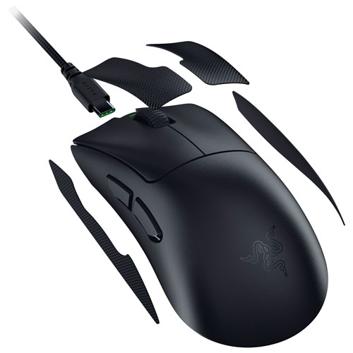 Razer DeathAdder V4 Pro Wireless Optical Gaming Mouse - Black