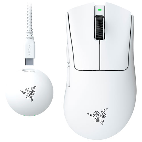 マウス・トラックボール Razer DeathAdder V4 Pro WHITEEDITION Razer DeathAdder V4 Pro Wireless Optical Gaming Mouse