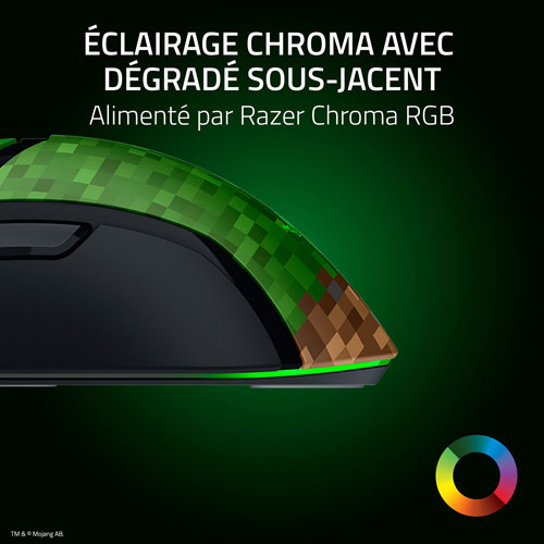 Souris de jeu optique Cobra Minecraft de Razer