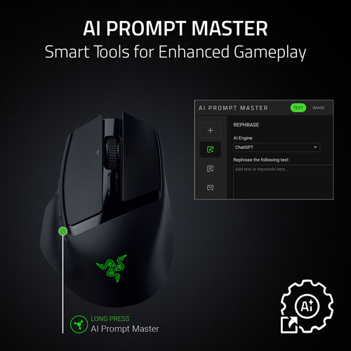 Razer Basilisk Mobile Wireless Gaming Mouse