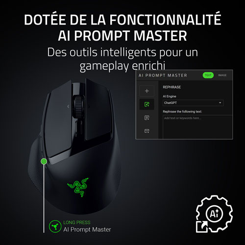 Razer Basilisk Mobile Wireless Gaming Mouse