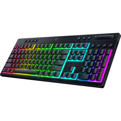 Clavier de jeu pleine grandeur rétroéclairé à touches mécaniques sans fil de Razer
