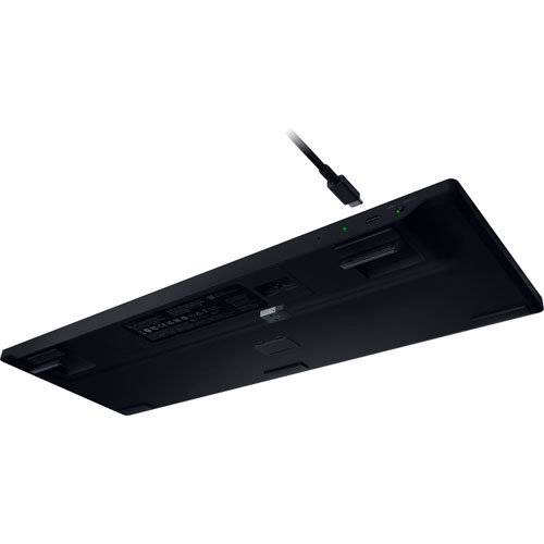 Clavier de jeu pleine grandeur rétroéclairé à touches mécaniques sans fil de Razer