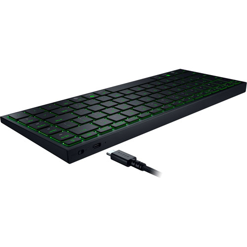 Clavier de jeu mince rétroéclairé sans fil à commutateurs mécaniques Chroma Joro de Razer