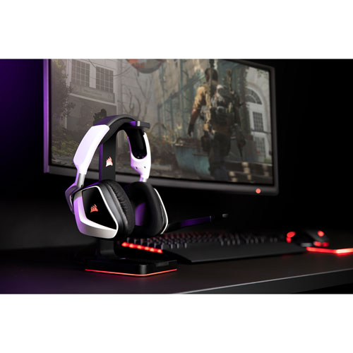 Corsair Void RGB Elite Wireless Gaming Headset for PS4/PC - White