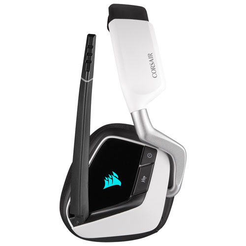 Corsair Void RGB Elite Wireless Gaming Headset for PS4/PC - White