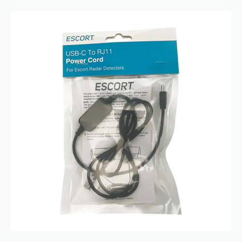 Escort 0010090-1 USB-C to RJ11 Power Cable