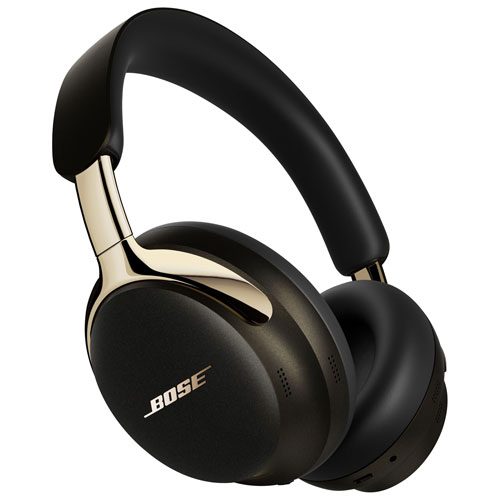 Casque d'écoute Bluetooth à suppression du bruit QuietComfort Ultra de Bose - Doré désert