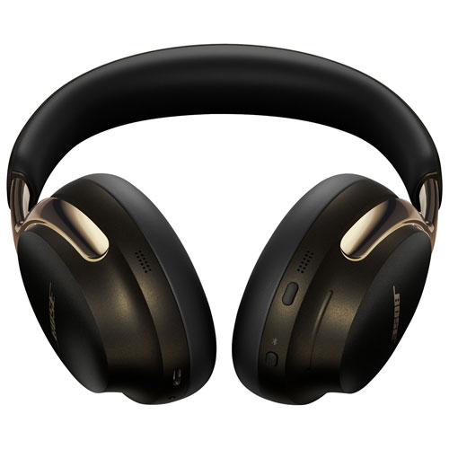 Casque d'écoute Bluetooth à suppression du bruit QuietComfort Ultra de Bose - Doré désert