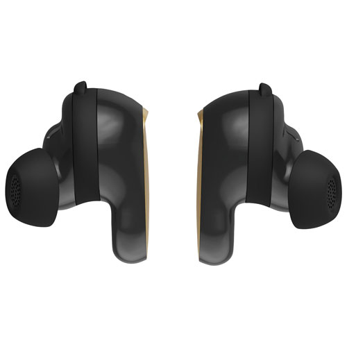 Écouteurs boutons 100 % sans fil à suppression du bruit QuietComfort Ultra de Bose - Doré désert