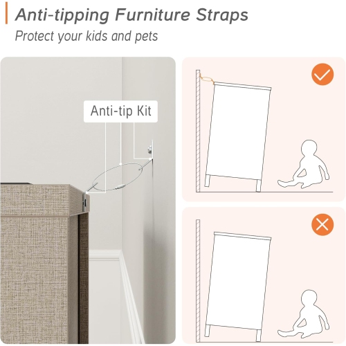 WAMPAT 4-in-1 Sideboard Buffet Cabinet with 4 Doors & 6 Drawers, 142" Modern Credenza Storage Cabinet, Wooden Coffee Bar Server Table with for