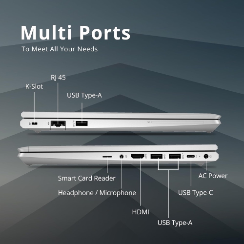 Open Box - HP EliteBook 640 G9 14" FHD Business Laptop, Intel Core i5-1235U, 1TB PCIe SSD, 32GB RAM, Backlit Keyboard, Fingerprint Reader, 720p