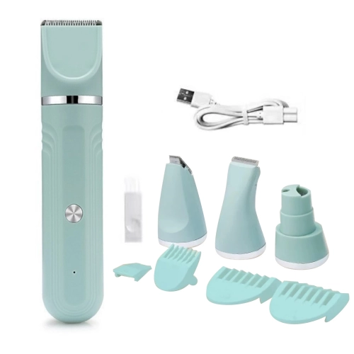 Tondeuse à cheveux pour chats 4-en-1, tondeuse silencieuse pour chats, tondeuse silencieuse pour chats sans fil, convient aux petits chats et chiens