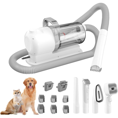 Pet Hair Grooming Vacuum Cleaner Set, Pet Hair Remover, Vacuum Cleaner for Dogs, Cats and Any Furry Friends, Family