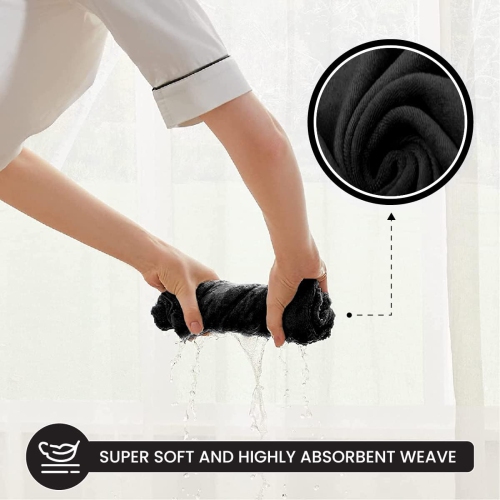 Canadian Linen Premium Bath Towels Set, 4 Pack, 26”x52” 500 GSM, Soft Absorbent Ring Spun Terry Cotton Lightweight Quick Dry Color Towels, Home