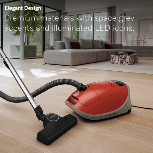 Aspirateur-traîneau Guard M1 de Miele | Garantie de 5 ans, puissant aspirateur multisurface avec sac | Terra Red 41VWE030CDN