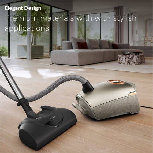 Miele Guard L1 Electro Smart Vacuum | Bagged Vacuum for Carpets and Hard Floors with ElectroBrush, Powerful Motor, and Sealed Filtration System |