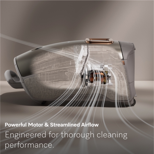 Miele Guard L1 Electro Smart Vacuum | Bagged Vacuum for Carpets and Hard Floors with ElectroBrush, Powerful Motor, and Sealed Filtration System |