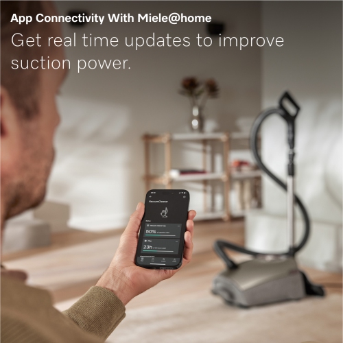 Miele Guard L1 Electro Smart Vacuum | Bagged Vacuum for Carpets and Hard Floors with ElectroBrush, Powerful Motor, and Sealed Filtration System |