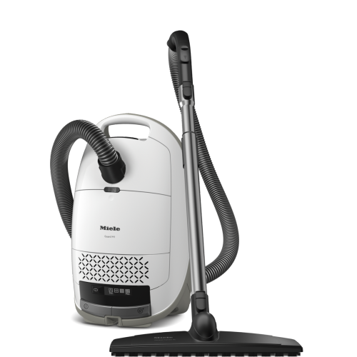 Miele Guard M1 Parquet XL | Large-Coverage Bagged Vacuum for Hardwood Floors, XL Parquet Twister Floorhead, 1200W Motor | Brilliant White |