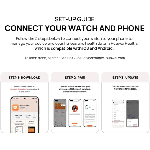 Montre intelligente Band 7 DE HUAWEI, moniteur d'activité et de santé, autonomie de 2 semaines, oxygène sanguin SpO2 et moniteur de fréquence