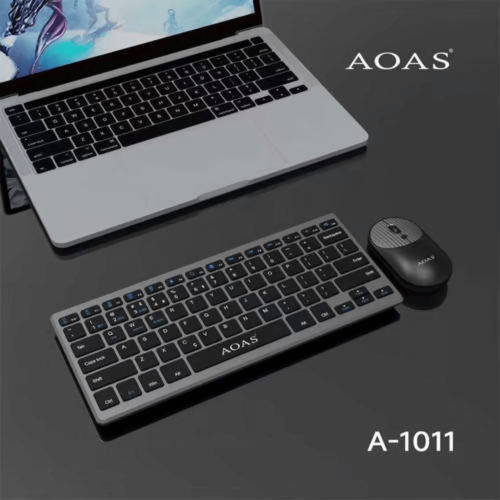AOAS Bluetooth Wireless Kit With Keyboard and Mouse A-1011
