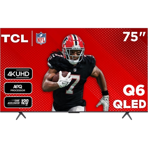 TCL  - 75Q671G 75" Q Class 4K Uhd HDr Qled Google Smart Tv