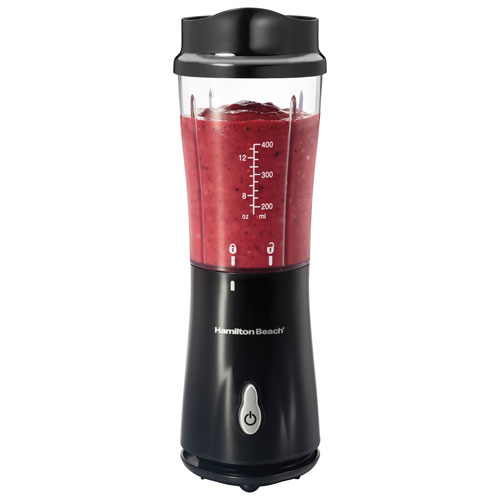 Mélangeur portatif 414 ml/14 oz de 175 W de Hamilton Beach - Noir