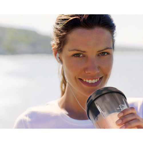 Mélangeur portatif 414 ml/14 oz de 175 W de Hamilton Beach - Noir