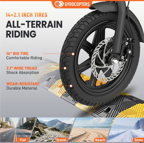 Gyrocopters PixAI Electric foldable cargo Bike for Adults/Teen with Bag, UL2849 Safe, PAS Range Upto 70km, Speed Upto 32km/h, Anti-Theft GPS, Dual