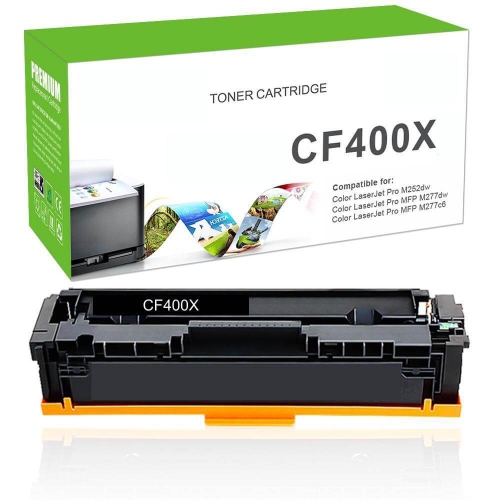 Compatible HP CF400X 201X Toner Cartridge Black 2800 Pages