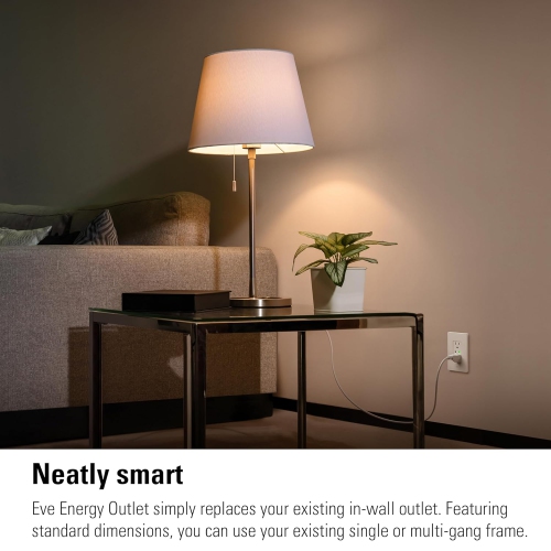 Eve Energy Outlet 3-Pack – Smart Outlet & Power Meter, App & Voice Cont