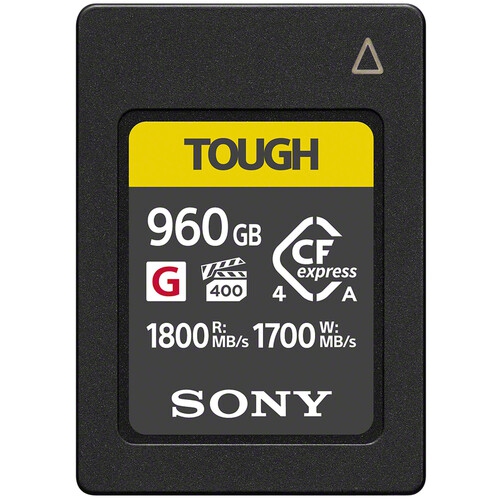 Carte mémoire CFexpress 4,0 Type A 960&nbsp;Go de SONY TOUGH