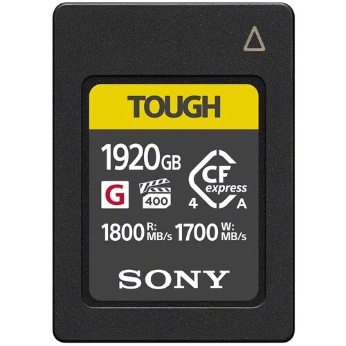 Sony 1920GB CFexpress 4.0 Type A TOUGH Memory Card