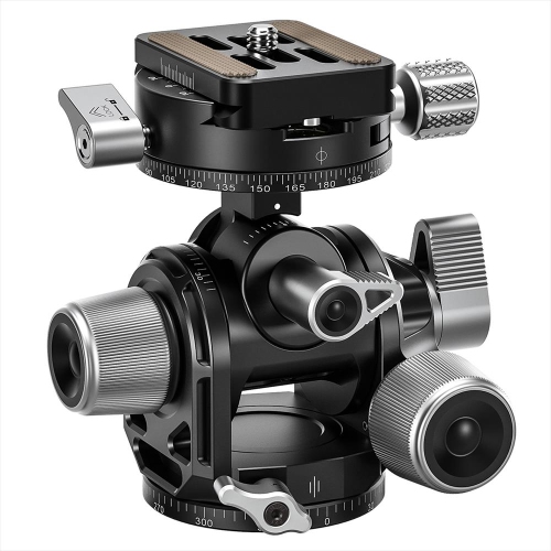 LEOFOTO G3 Geared Head with Panning Clamp