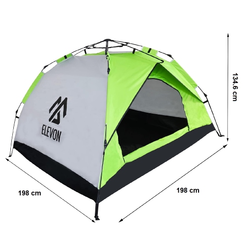 Tente de camping légère avec sac de transport, tente pour 1-2 personnes pour l'extérieur, camping, randonnée