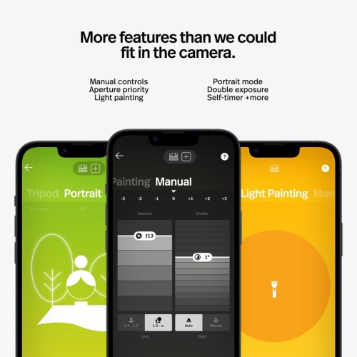 Polaroid Now+ i-Type Camera 2nd Gen - Black