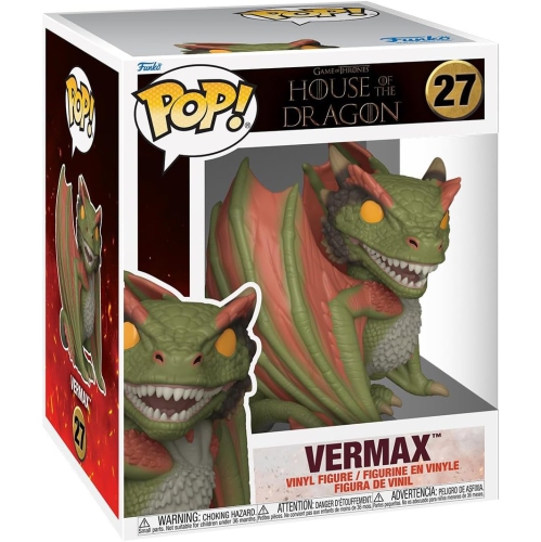Pop Television House of The Dragon 6 Inch Action Figure Deluxe - Vermax #27
