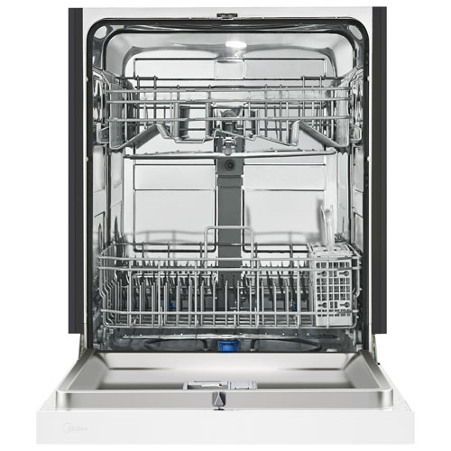 Midea 24" 52dB Built-In Dishwasher - White