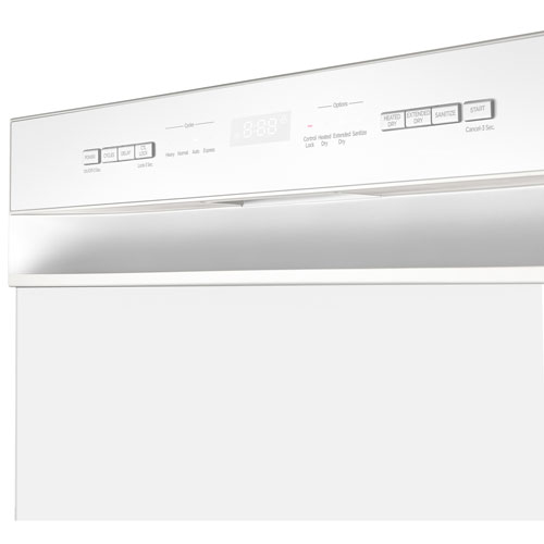 Midea 24" 52dB Built-In Dishwasher - White