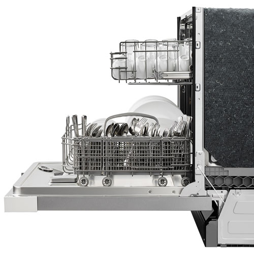 Midea 24" 52dB Built-In Dishwasher - White