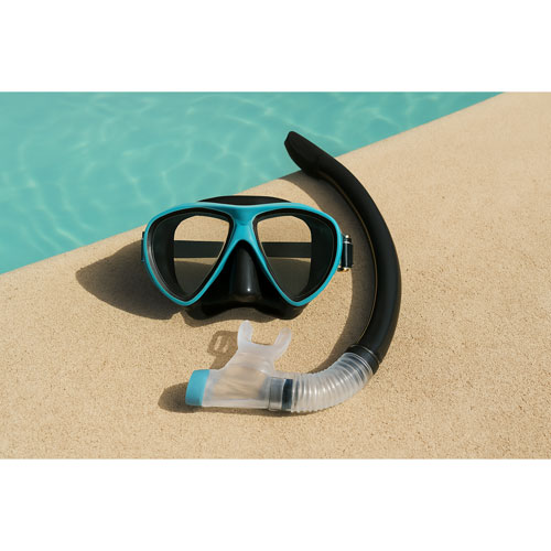 Hurley Adult Snorkel Set - Blue