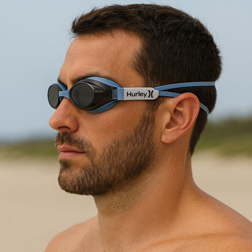 Lunettes de natation Phantom Ops de Hurley - Paquet de 2 - Vert/Noir