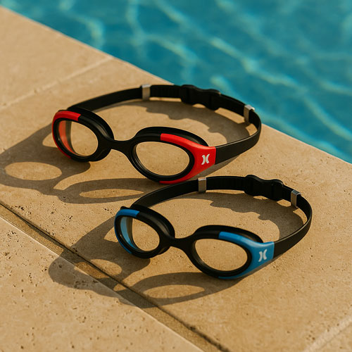 Hurley Youth Solari Goggles - 2 Pack - Red/Blue