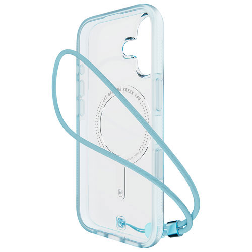 Étui souple ajusté Ace Pro de BodyGuardz avec MagSafe pour iPhone 17 - Bleu